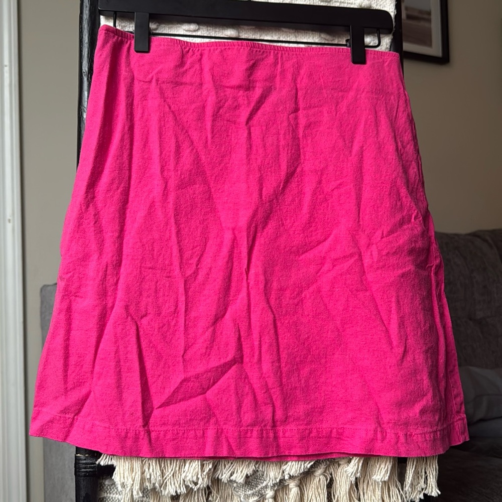 Pink skirt